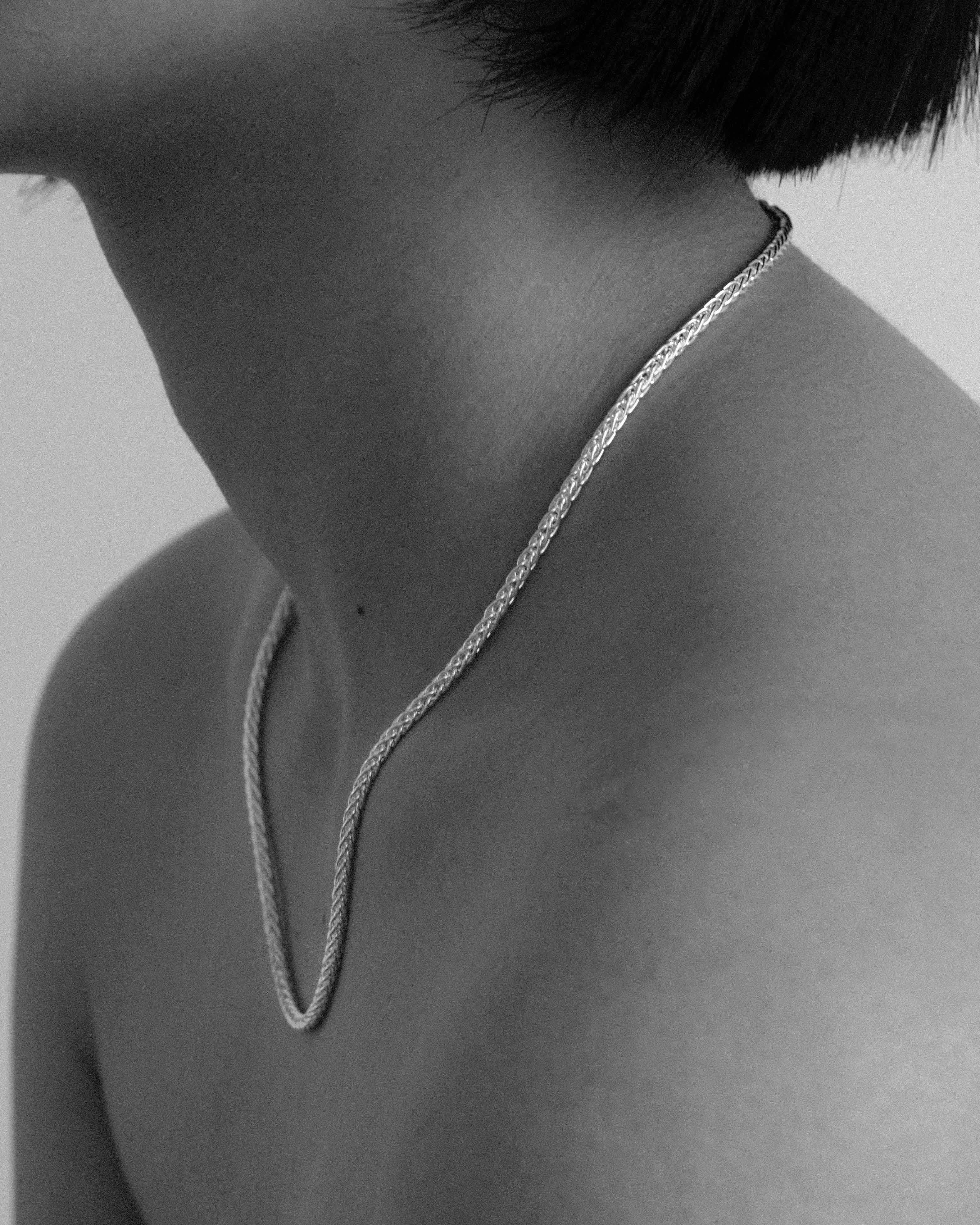 Rope Chain Necklace (2 sizes) 어나더레이어